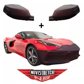 Novistretch C8 Corvette Stingray NoviStretch Front + Mirror Bra Combo High Tech Stretch Mask
