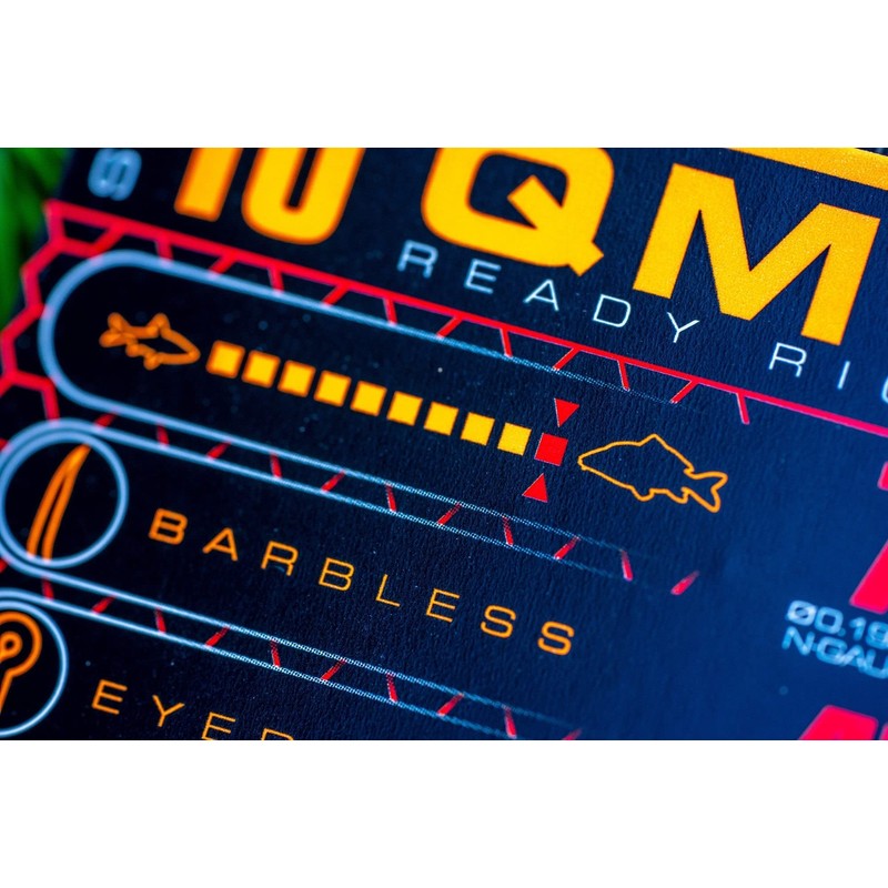 Korda Guru QM1 4" Bait Bands Hair Rigs Barbless |