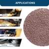 Benchmark Abrasives 2 Inch Sanding Discs Quick Change Aluminum Oxide