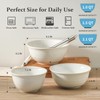 Hasense Mixing Bowls, Ceramic Serving Dishes for Cooking, Baking, Prepping,
