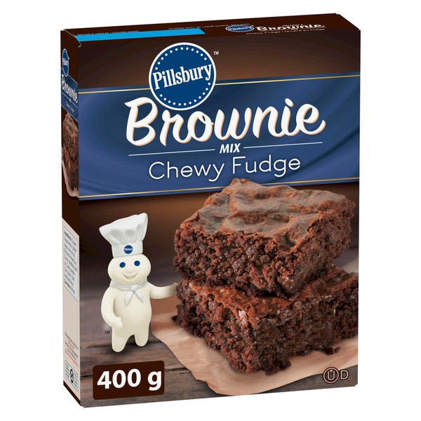 Pillsbury Brownie Mix Chewy Chocolate Fudge, 400 gram
