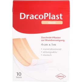 DracoPlast Classic Plaster 1 m x 4 cm Pack of 1