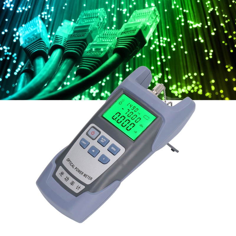 Optical Power Meter 7 Wavelengths Support Standard 2.5mm Interface Fiber