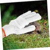 jojofuny Pet Gloves Thicken Breathable Animal Handling Safety Anti-scratch Random