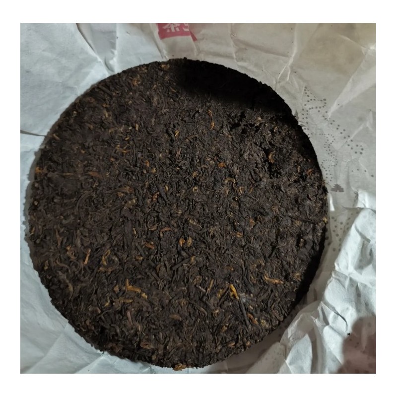 2019 Yunnan Sheng Puer Tea Shou Cha T8663 Iron Bottle