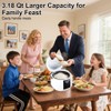Yollnia 3L Rice Cooker 12 cups (Cooked), Mini Digital Rice