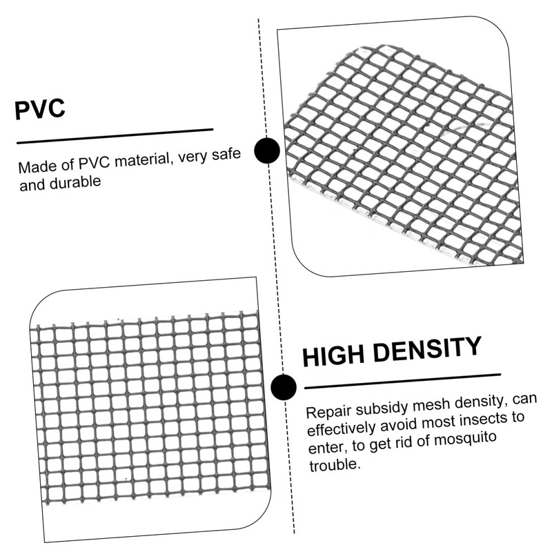 Operitacx Door Curtain Fly Screen 25pcs Temporary Blinds Patch Window