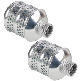 Gentle Garden Bubbler Sprinkler Heads - 2 Pack Aluminum Diffusers