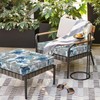 Melody Elephant Set of 2 Outdoor Chair Cushions 24 x