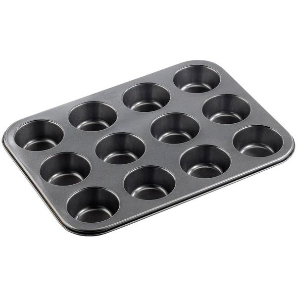 Rosenstein & Söhne Muffin Tray: Non-Stick Baking Tray for 12