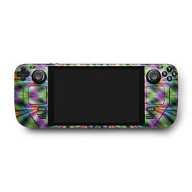 MightySkins Carbon Fiber Skin Compatible with Valve Steam Deck - Hypnosis | Protective, Durable Textured Carbon Fiber Finish | Easy to Apply, Remove, and Change Styles | Made in The USA