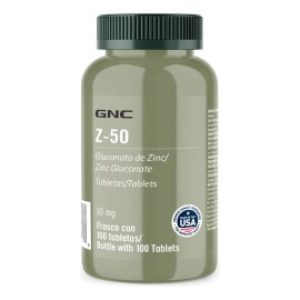 Gnc Z-50 Zinc 30 Mg