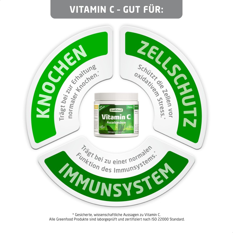 Vitamin C Powder, 250 g – For Strong Immune System,