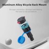 NELboNs Bicycle Wall Mount Storage Rack Alloy Handlebar End Support