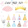 Mini Party Hats Set 11Pcs Dog Party Hat Reusable Cat