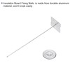 PATIKIL 180mm Perforated Insulation Pins with Round Washer,50 Sets 2in