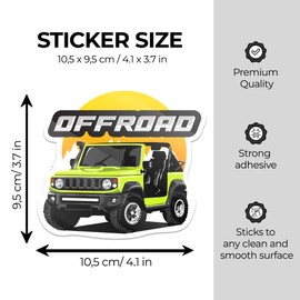 SkinoEu® 1 x Car Sticker Wind Rose Sticker for Camper, Motorhome, Caravan, Vehicles, Bodywork - Offroad Sticker 4WD Sticker Adventure Vinyl Stickers B 33