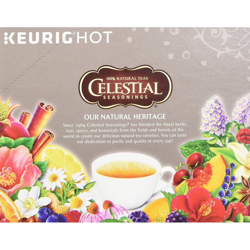 Celestial Seasonings Decaf Green Tea, K-Cup Portion Pack for Keurig