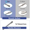sourcing map 1/16" (1.5mm) 304 Stainless Steel Cable Wire Rope
