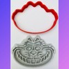 EverythingForCakes Alice in Wonderland Cookie Cutter Set of 6