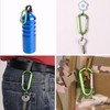 CALLYSONIC Carabiner Hook, 17 Pieces Key Rings Small, Carabiner Hook,