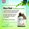 180 Maca Root Capsules - (3 Months Supply) Vegan 10,000mg
