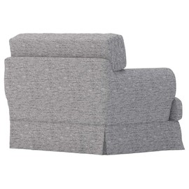 Custom Slipcover Replacement V Durabale Dense Cotton Hovas Armchair Sofa Cover Replacement Custom Made for IKEA Hovas 1 Seat Chair Slipcover (Polyester Flax)