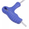 uxcell 3mm Hex Key T-Handle Dual End Wrench Spanner, Metric
