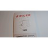 Singer 7462 Sewing Machine Manual (reproduction)