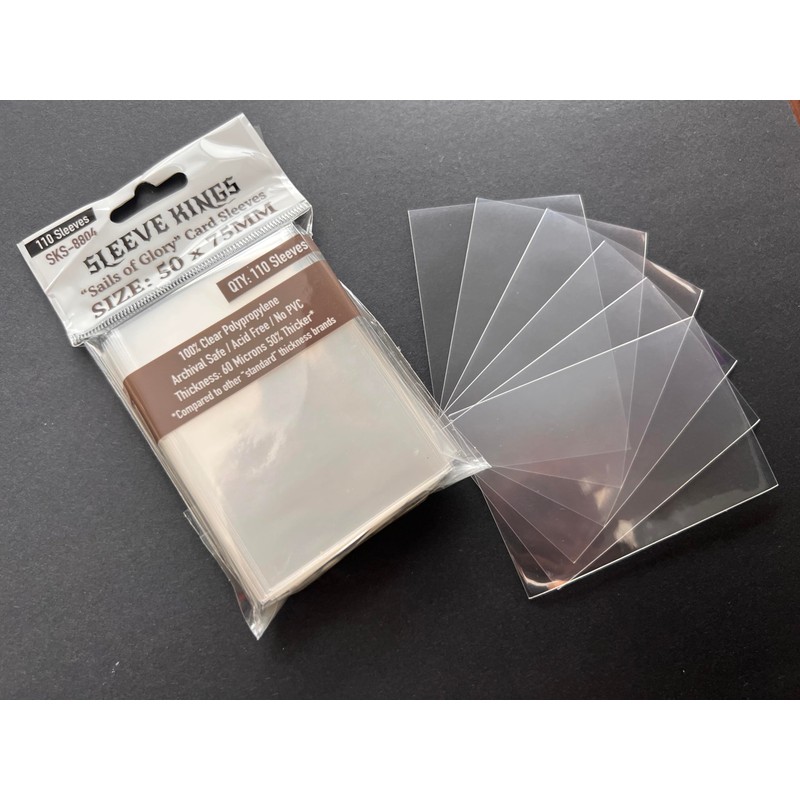 Sleeve Kings "Sails of Glory* Card Sleeves 50 X 75