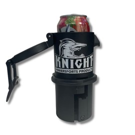 Cup Holder for ATV/UTV, SXS, Kayak, Golf Cart, Universal Drink Holder with Adjustable Size, Secured Lid