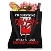 Surviving Dialysis Is My Superpower Hemodialysis Survivor Tote Bag