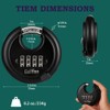 Guliffen Outdoor Combo Lock for Storage Unit, Weatherproof Disc Lock