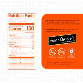 Aunt Gussie's - Sugar Free Wheat Pecan Meltaway - 4 Pack