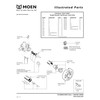 Moen 2590 Rough-In Posi-Temp Pressure Balancing Cycling Shower Valve with