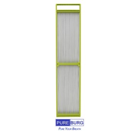 PUREBURG Replacement Filter Compatible with Alen Paralda Air Purifier TF50-Carbon HEPA-Fresh, 2-Pack H13 HEPA 3-Stage Filtration Air Clean Dust VOCs Odor
