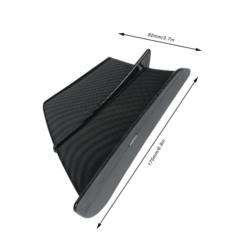 1 Pair Motorcycle Aerodynamic Wing Carbon Fibre Style Side Fairings