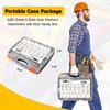 1000PCS Grade 8 Bolt Assortment Kit, Heavy Duty Bolts and