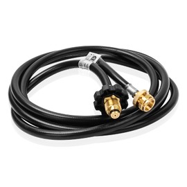 F273704 10-Ft Propane Hose Adapter Compatible With Mr.Heater/Big Buddy Heater Propane Assembly, for Mr Buddy Heater Hose To Propane Tank MH9B MH18B Series & More Indoor/Outdoor Heater