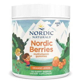 Nordic Naturals  Suplemento Alimenticio Multivitamnico en Gomitas para Nios  Nordic Berries  A partir de 3 Aos  120 Gomitas Sabor Ctrico  Pectina...  