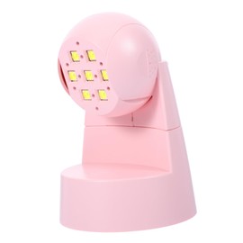 WOONEKY UV Nail Lamp Portable Nail Dryer with Rotating Head for Quick Drying for Home and Salon Use Durable and Energy Efficient