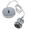HTRUIYATY Vintage Pendant Light Holder E27 Suspension Light Fitting Modern