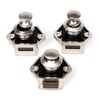 BQLZR 20mm Opening Hole Push Button Keyless Lock Latch Cupboard