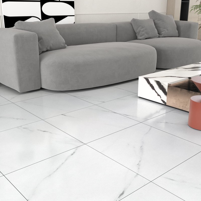 WESTICK Peel and Stick Floor Tile Bathroom 12" x 12"