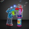 Light Up Bubble Fun Bubble Blowing Gun with Flashing LED