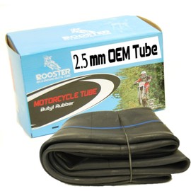 70/100-17 2.5mm Heavy Duty Replacement Inner Tube, Tear and Puncture Resistant Compatible with Motocross Offroad Enduro Motorcycle MX Dirt and Pit Bike Brands