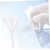 GRIRIW 5pcs Triangle Funnel Feeding Funnel for Liquid Solid Professional