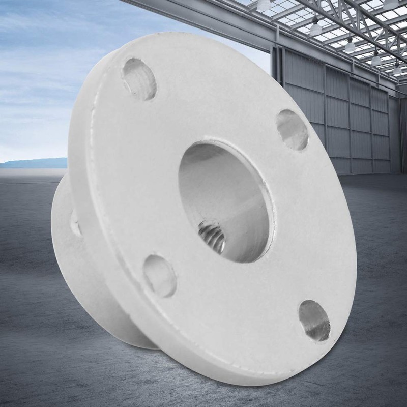 Flange Coupling Connectors M4 Galvanised Iron Rigid Guide Shaft Coupling