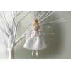 CGB Giftware | Light Haired Felt Angel Hanging Decoration |