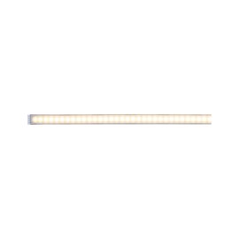 Paulmann 70676 LED Stripe MaxLED 1000 1 m LED Stripe 2.700 K Warmweiß Lichtband beschichtet Lichtstreifen 13,5W 1100 lm 144 LED 24 V, Silber
